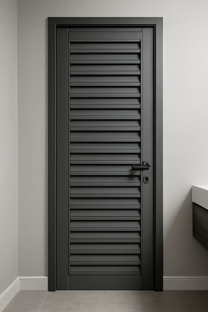 bathroom aluminum gate