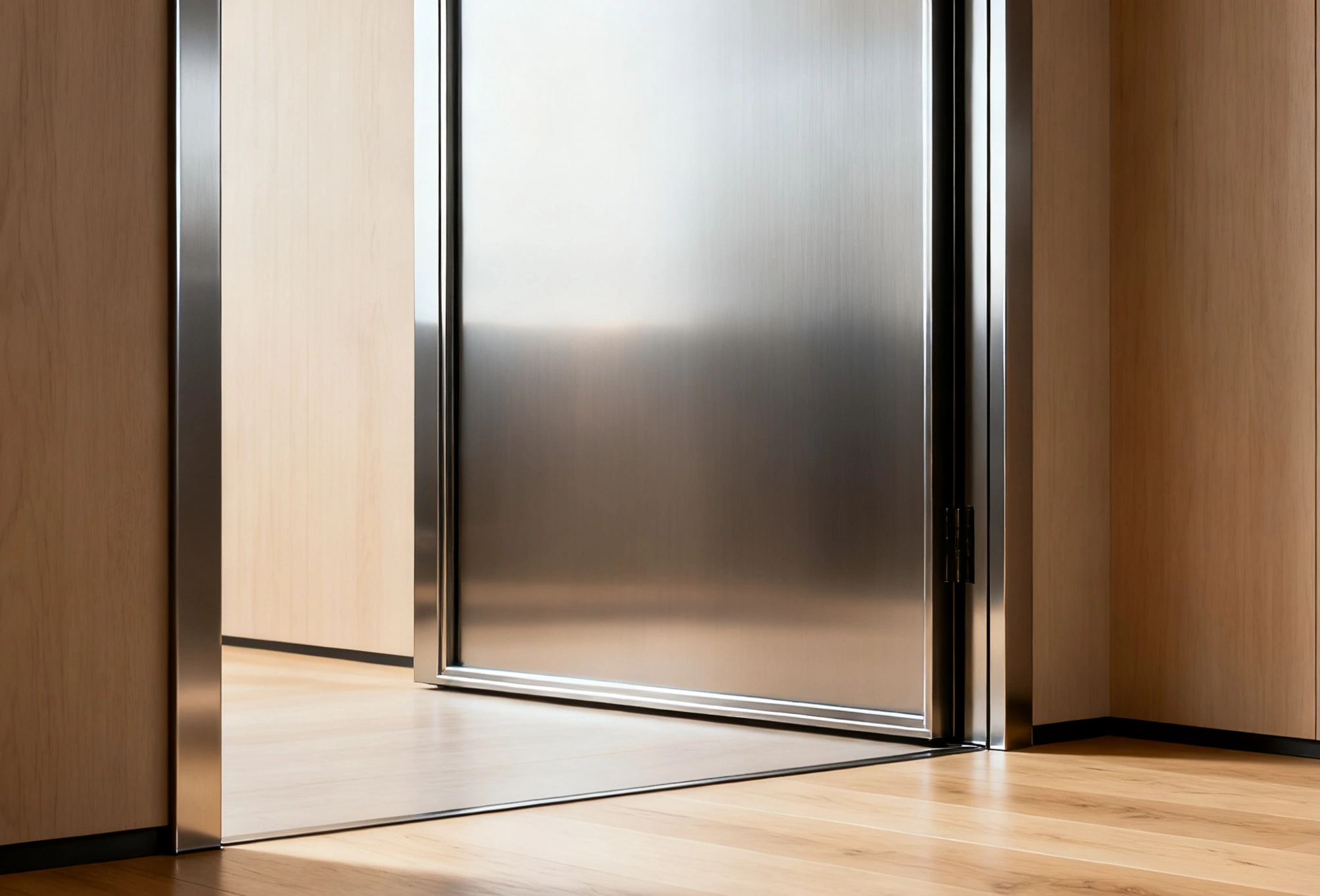 Aluminum door for room