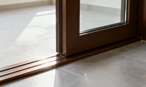 Brown Aluminium Door What’s the Real Difference Between a Door Sill and a Threshold