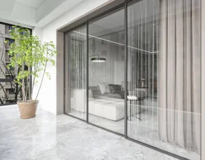 Aluminum clad wood Sliding doors