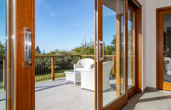 Exploring Aluminum-Clad Wood Sliding Patio Doors for Luxury Villas